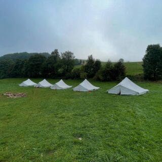 Man merkt dass das Lager voranschreitet: Heute Morgen sind um 8:00 Uhr noch alle Kinder in den Zelten. #zeltlager #wecken