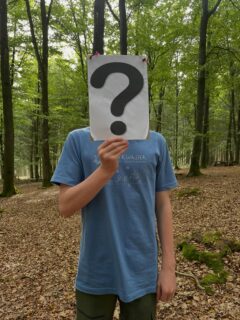 Als letztes Nachmittagsprogramm spielen wir eine Runde Geländememory. ❓❔