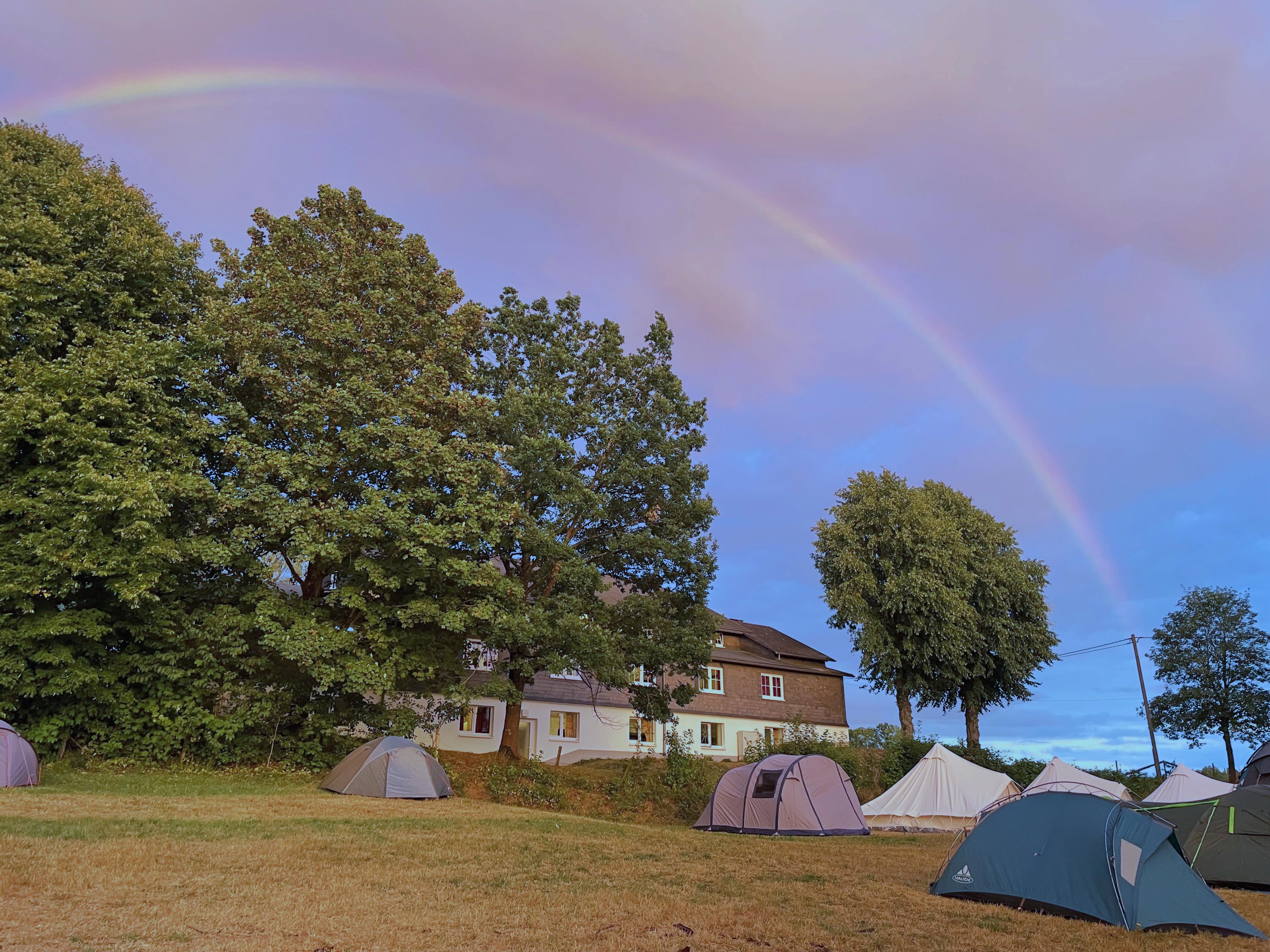 Das Wetter war heute deutlich besser 🌈